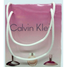 Подарочный набор пакет Кельвин Кляйн (Calvin Klein)  3x15 мл