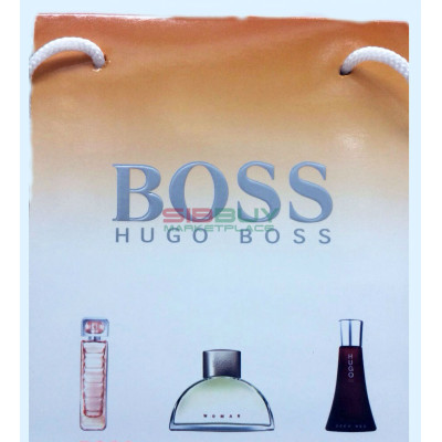 Подарочный набор пакет Хуго Босс (Hugo Boss) 3x15 мл
