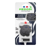 Аромат для автомобиля Меловой авто-парфюм на дефлектор Medori Black Crystal