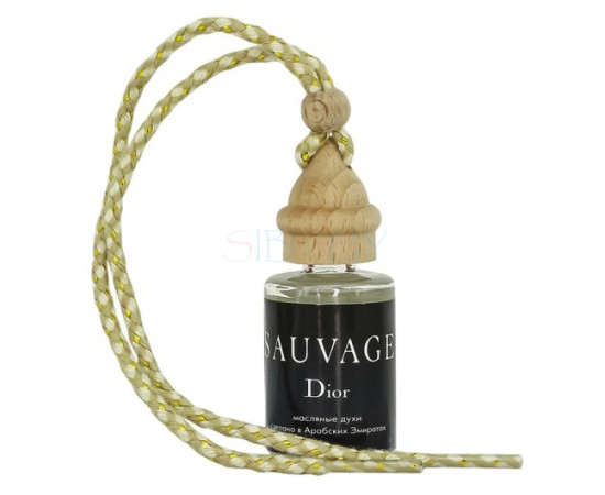 Купить недорого Аромат для автомобиля Christian Dior Sauvage, 12ml