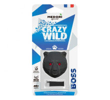 Аромат для автомобиля Меловой авто-парфюм на дефлектор 3D Medori Crezy Wild Boss