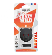 Аромат для автомобиля Меловой авто-парфюм на дефлектор 3D Medori Crezy Wild Brutal