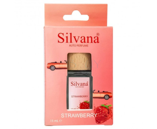 Купить недорого Аромат для автомобиля Silvana Strawberry, 15ml