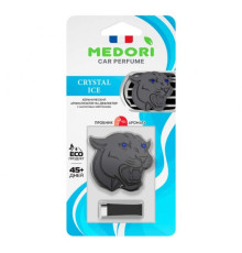 Аромат для автомобиля Меловой авто-парфюм на дефлектор Medori Crystal Ice