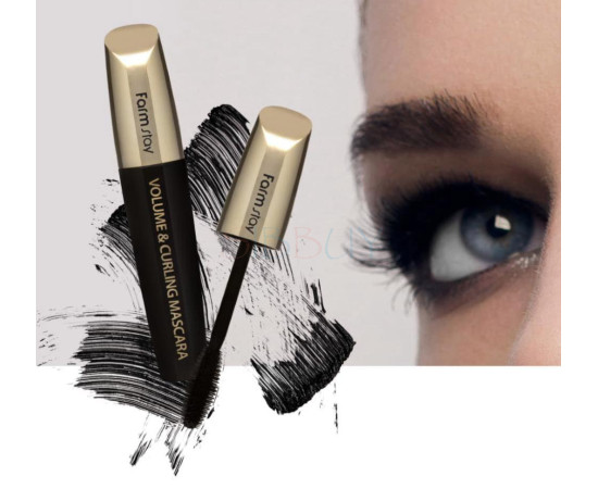 Купить недорого Тушь для ресниц FarmStay Volume & Curling Mascara 12 мл объем и подкручивание