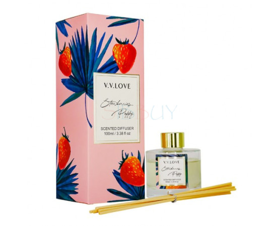 Купить недорого Диффузор V.V. Love Stravberies Poppi, 100ml