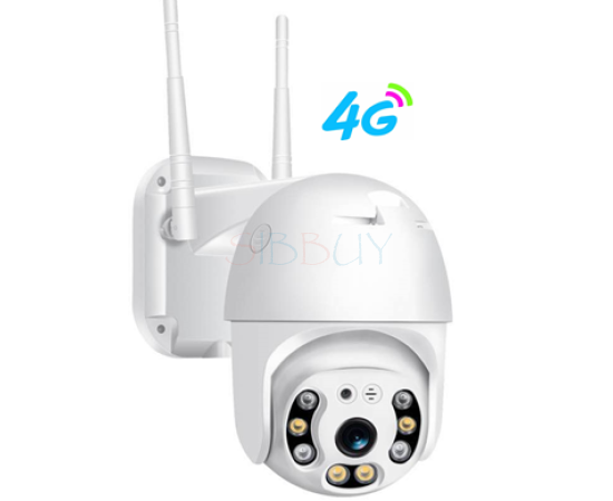 Купить недорого Wifi+4G ip видеокамера c sd картой Q6-4MP-4G для Европы