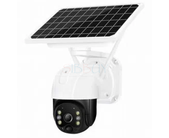 Купить недорого Wifi+4G ip видеокамера c sd картой и с солнечной панелью 7.6W-SF-W08