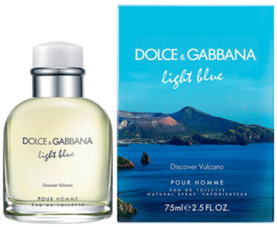 Купить Аромат Dolce & Gabbana Light Blue Pour Homme Discover Vulcano Туалетная вода