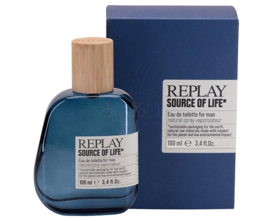Купить Аромат Replay Source of Life for Man Парфюмерная вода