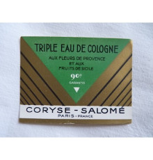 Аромат Coryse Salome Triple Eau de Cologne