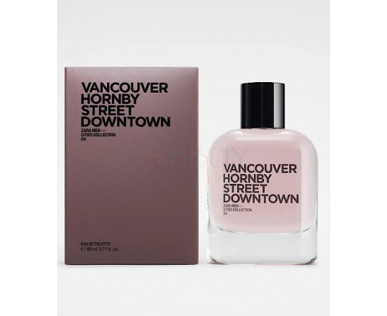 Купить Аромат Zara Vancouver Hornby Street Down Туалетная вода