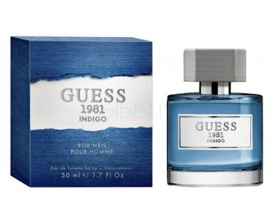 Купить Аромат Guess Guess 1981 Indigo For Men Туалетная вода