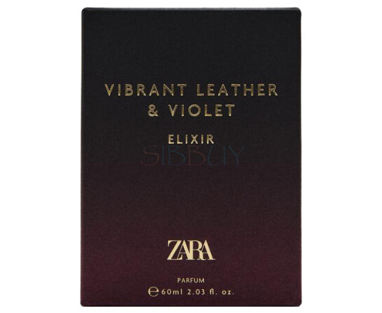 Купить Аромат Zara Vibrant Leather & Violet Elixir Парфюмерная вода