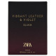 Купить Аромат Zara Vibrant Leather & Violet Elixir Парфюмерная вода