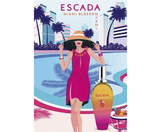 Купить недорого Аромат Escada Miami Blossom Туалетная вода