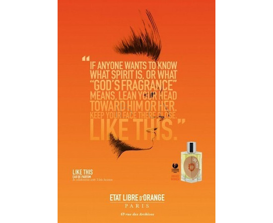 Купить недорого Аромат Etat Libre d`Orange Tilda Swinton Like This Парфюмерная вода