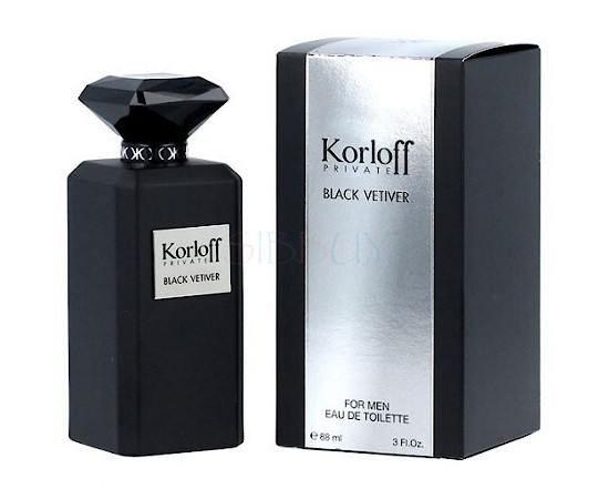 Купить недорого Аромат Korloff Paris Black Vetiver Туалетная вода