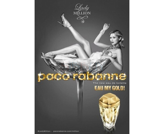 Купить недорого Аромат Rabanne Lady Million Eau My Gold! Туалетная вода