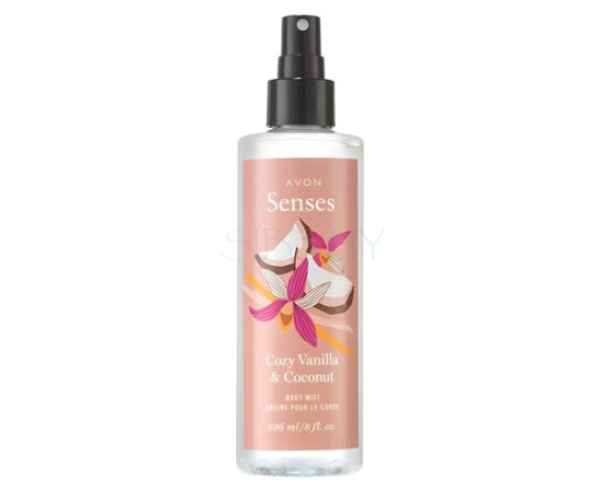 Купить Аромат Avon Senses Cozy Vanilla & Coconut Ароматная дымка
