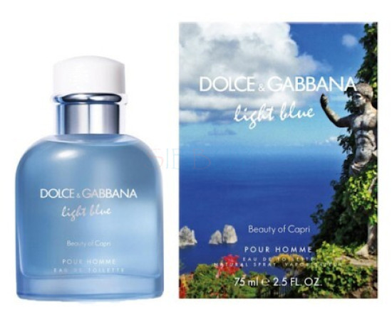 Купить Аромат Dolce & Gabbana Light Blue Pour Homme Beauty of Capri Туалетная вода