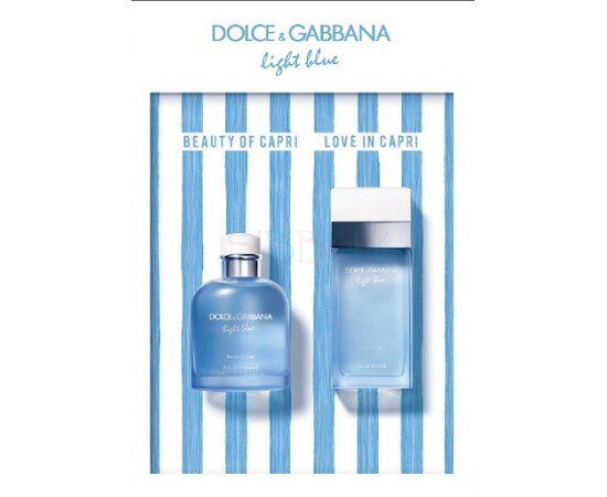 Купить Аромат Dolce & Gabbana Light Blue Pour Homme Beauty of Capri Туалетная вода