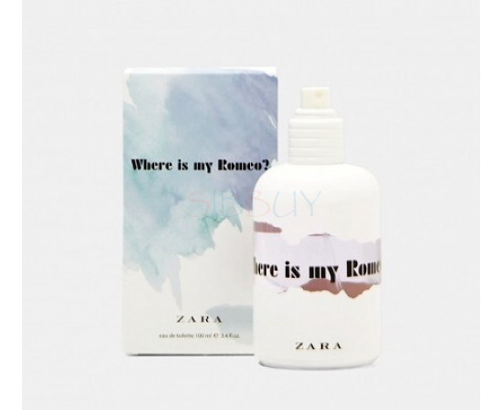 Купить Аромат Zara Where Is My Romeo Туалетная вода
