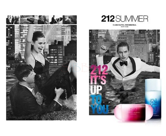 Купить Аромат Carolina Herrera 212 Men Summer Туалетная вода