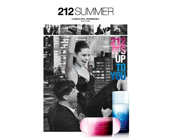 Купить Аромат Carolina Herrera 212 Men Summer Туалетная вода