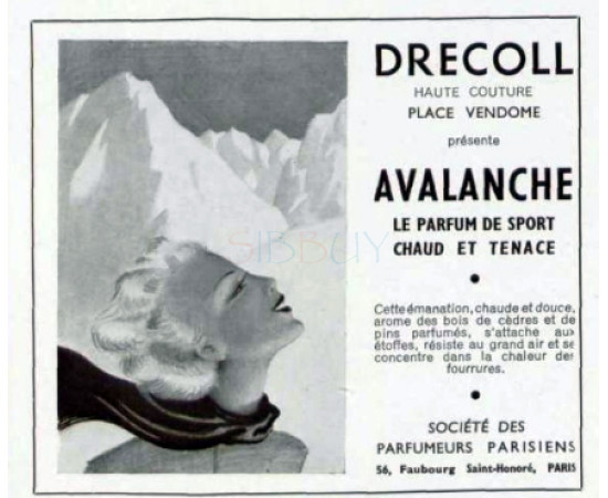 Купить недорого Аромат Drecoll Avalanche Духи / Экстракт