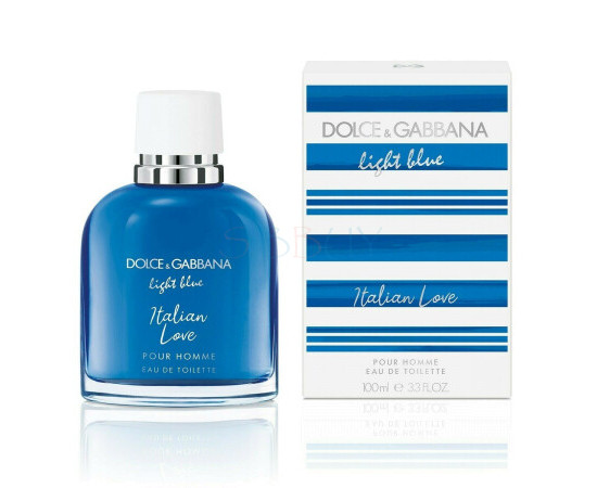 Купить Аромат Dolce & Gabbana Light Blue pour Homme Italian Love Туалетная вода