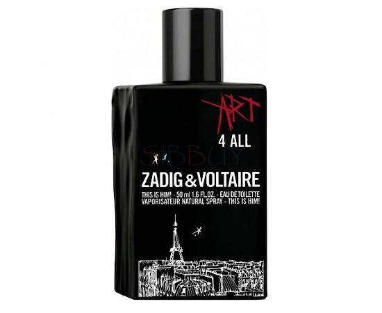 Купить недорого Аромат Zadig & Voltaire This Is Him! Art 4 All Туалетная вода