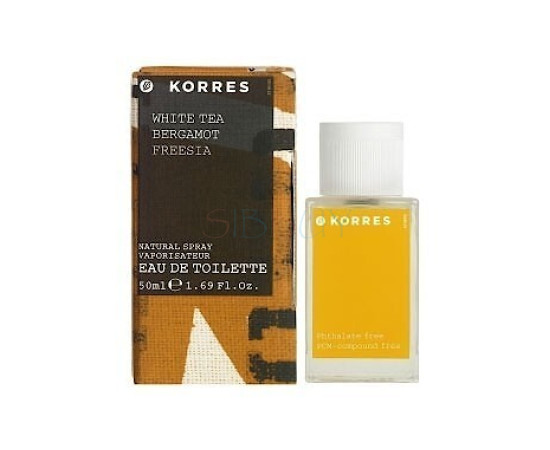 Купить Аромат Korres White Tea Bergamot Freesia Туалетная вода
