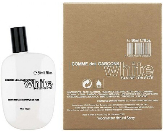 Купить Аромат Comme des Garçons Parfums White Туалетная вода