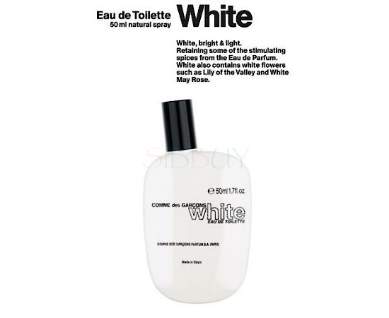 Купить Аромат Comme des Garçons Parfums White Туалетная вода