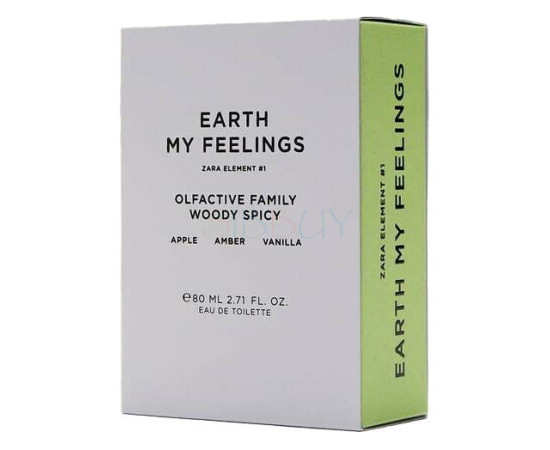 Купить Аромат Zara Earth My Feelings Туалетная вода