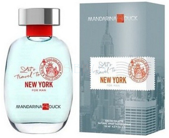 Купить Аромат Mandarina Duck Let`s Travel To New York For Man Туалетная вода