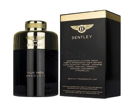 Купить Аромат Bentley For Men Absolute Парфюмерная вода