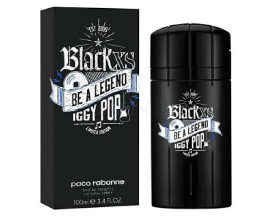 Купить Аромат Rabanne Black XS Be A Legend Iggy Pop Туалетная вода