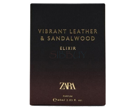 Купить Аромат Zara Vibrant Leather & Sandalwood Elixir Парфюмерная вода