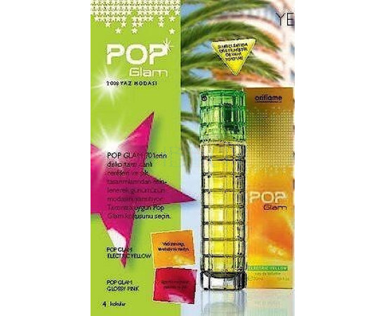Купить Аромат Oriflame Pop Glam Electric Yellow Туалетная вода
