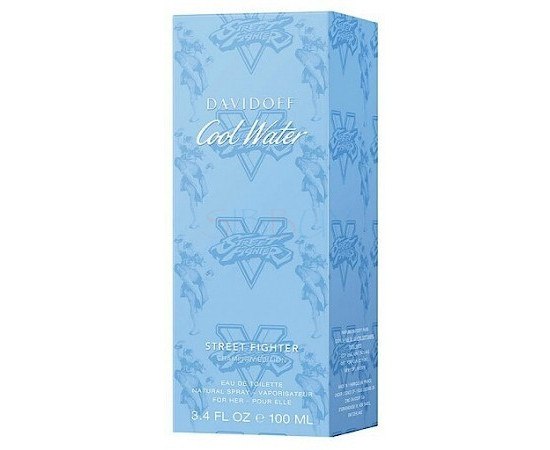 Купить Аромат Davidoff Cool Water Woman Street Fighter Champion Edition Туалетная вода