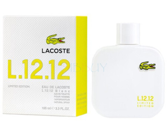 Купить недорого Аромат Lacoste Eau de Lacoste L.12.12 Blanc Limited Edition Туалетная вода