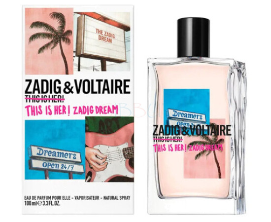 Купить недорого Аромат Zadig & Voltaire This Is Her! Zadig Dream Парфюмерная вода