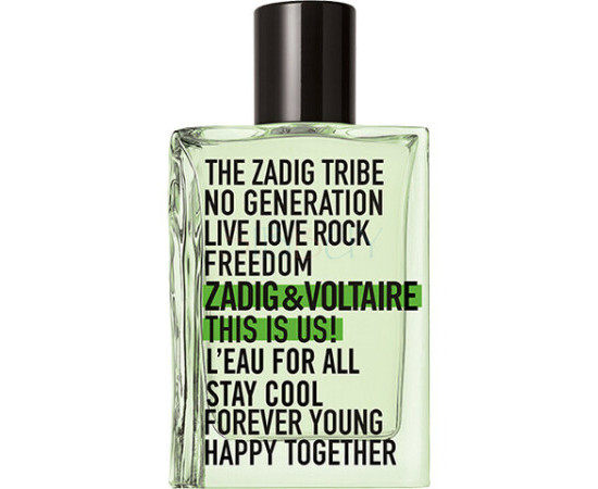 Купить недорого Аромат Zadig & Voltaire This Is Us! LEau for All Туалетная вода
