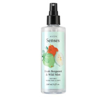 Аромат Avon Senses Fresh Bergamot & Wild Mint Ароматная дымка