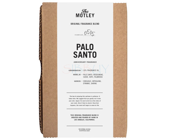 Купить Аромат The Motley Palo Santo Cologne Одеколон