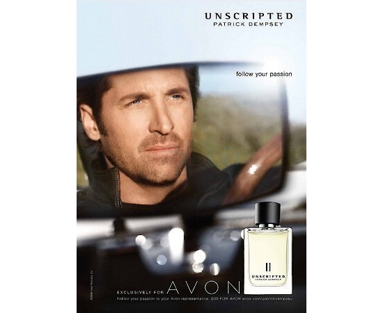 Купить Аромат Avon Patrick Dempsey Unscripted Туалетная вода