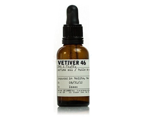 Купить Аромат Le Labo Vetiver 46 Perfume Oil Масляные духи