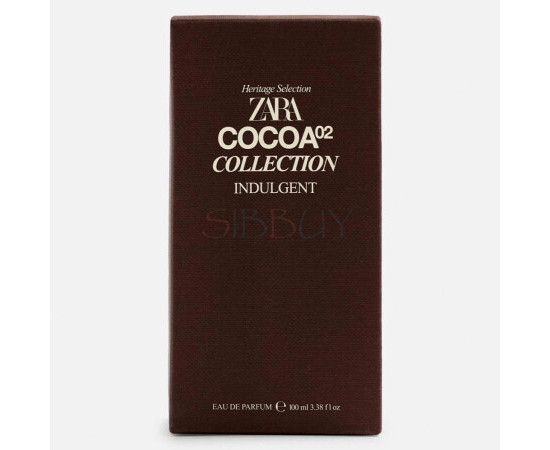 Купить Аромат Zara Cocoa 02 Collection Indulgent Парфюмерная вода